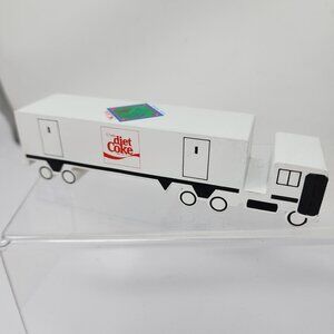 Vintage 1986 ESPN NCAA College World Series Diet Coke Truck Quartz Clock